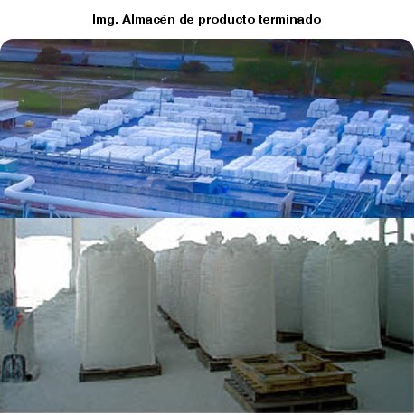 Foto del almacén de producto terminado